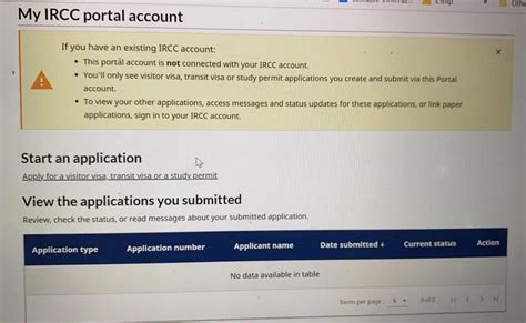 ircc portal under maintenance